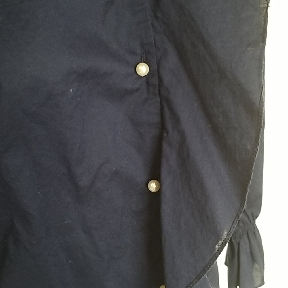 EUC Ralph Lauren petite button down blouse - Picture 5 of 7